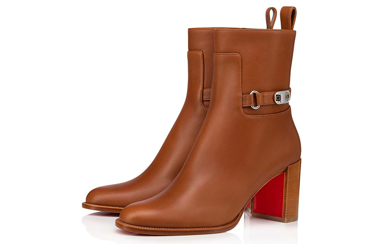 (W) Christian Louboutin Lock Booty 'Brown Casual' 圖 3