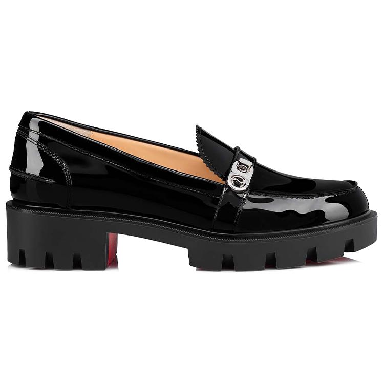 (W) Christian Louboutin Lock Woody Black 圖 2