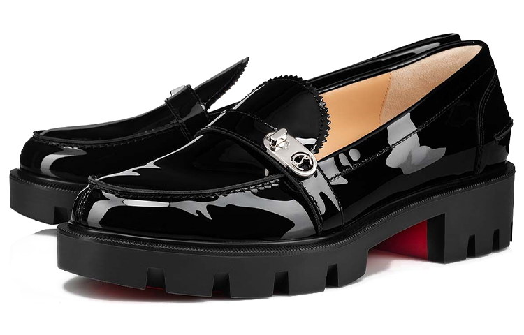 (W) Christian Louboutin Lock Woody Black 圖 3