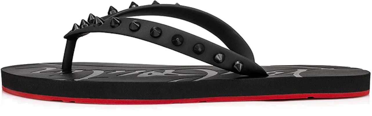 (W) Christian Louboutin Loubi Flip 'Hitam' 1210655-BK01 Buy (W) Christian Louboutin Loubi Flip 'Hitam' 1210655-BK01