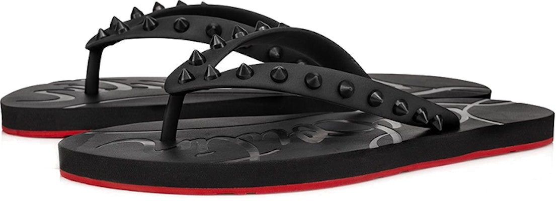 (W) Christian Louboutin Loubi Flip 'Hitam' 1210655-BK01 Order (W) Christian Louboutin Loubi Flip 'Hitam' 1210655-BK01