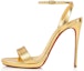 Buy (W) Christian Louboutin Loubi Queen 'Sandal Fesyen Emas' 1220803G297