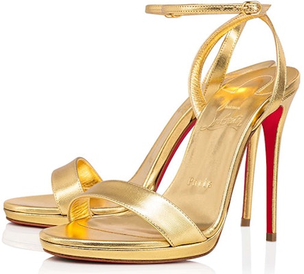 (Women) Christian Louboutin Loubi Queen 'Gold Fashion Sandal' 1220803G297 Lookbook (Women) Christian Louboutin Loubi Queen 'Gold Fashion Sandal' 1220803G297