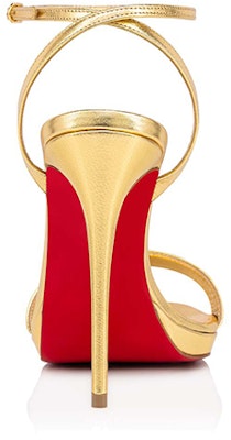 (Women) Christian Louboutin Loubi Queen 'Gold Fashion Sandal' 1220803G297 Shop (Women) Christian Louboutin Loubi Queen 'Gold Fashion Sandal' 1220803G297