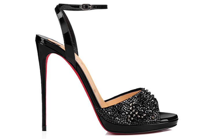 Order (W) Sandali Christian Louboutin Loubiloo ''Bling Bang Nero'' 3201314J112