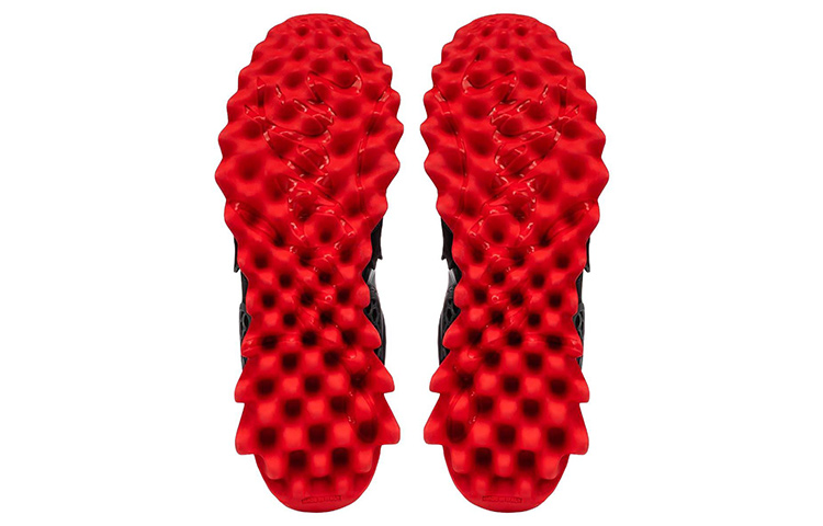 Purchase (W) ルブタン ルビシャーク 黒×赤 3201324-H358