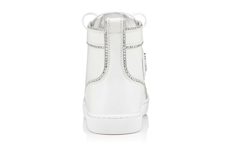 Shop (W) 크리스찬 루부탱 루이스 스트라스 '버건디' 하이탑 1220107W396