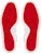 (Women) Christian Louboutin Louis Strass High-Top 'Bordo Fashion' 1220107W396