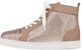 (W) Christian Louboutin Louis Strass High Top Sneaker 'Emas' 1200070N142