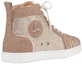 Lookbook (W) Christian Louboutin Louis Strass High Top Sneaker ''Goud'' 1200070N142