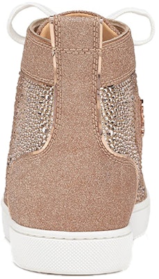 (Women) Christian Louboutin Louis Strass High Top Sneaker 'Gold' 1200070N142 Shop (Women) Christian Louboutin Louis Strass High Top Sneaker 'Gold' 1200070N142