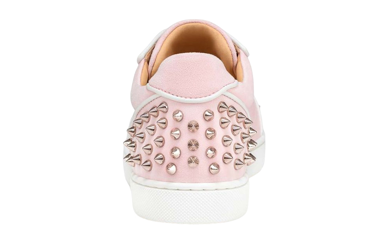 (W) Christian Louboutin Low-Top Suede Sneakers 'Pink' 圖 4