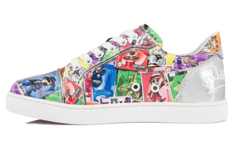 (W) Christian Louboutin Low Top Sneaker 'White'