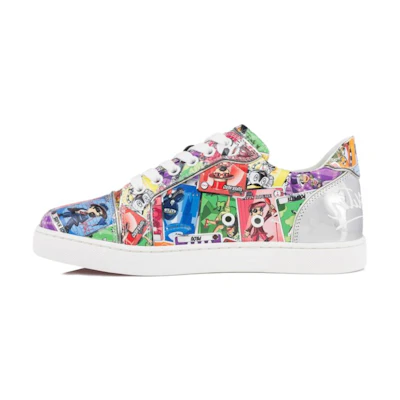 (W) Christian Louboutin Low Top Sneaker 'White'