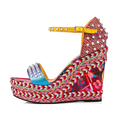 (W) Christian Louboutin Madmonica 'Colorful Studs'