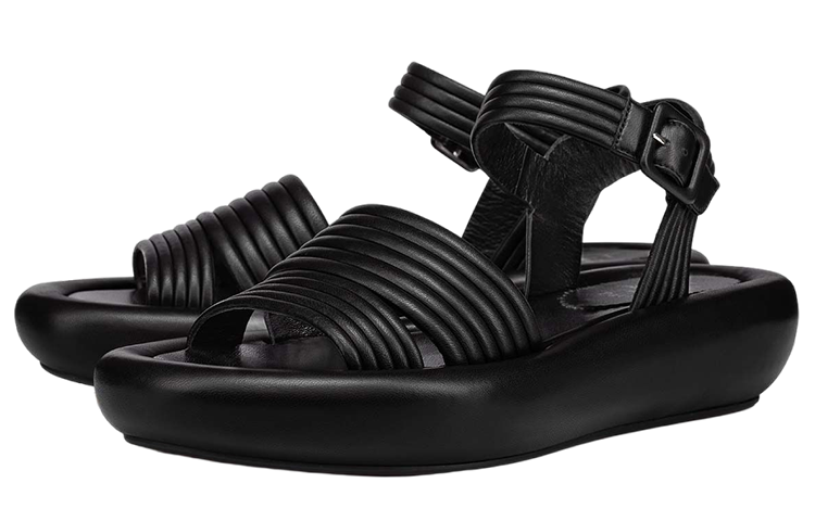 (W) Christian Louboutin Manolasummer 'Black Nappa Leather' 圖 2