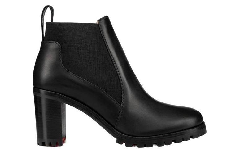 (W) Christian Louboutin Marcharoche Ankle Boot 'Black Calfskin' 圖 2