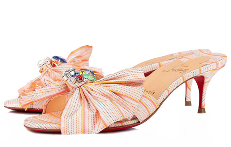 Order (W) Christian Louboutin Marie Jane 'Pink' Sepatu Wanita 3210259M700