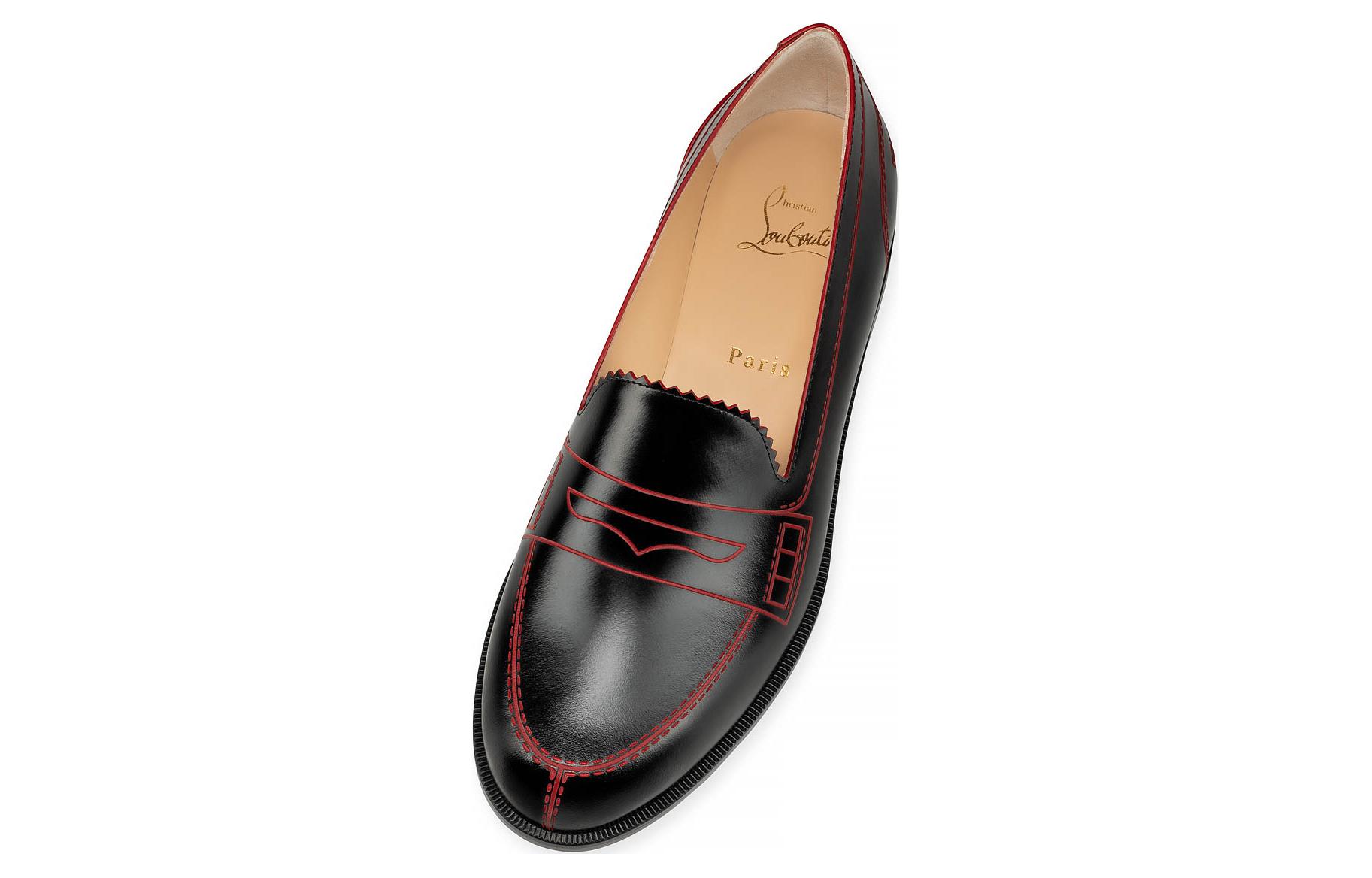 (W) Christian Louboutin Mocalaureat 'Black Leather' 圖 3