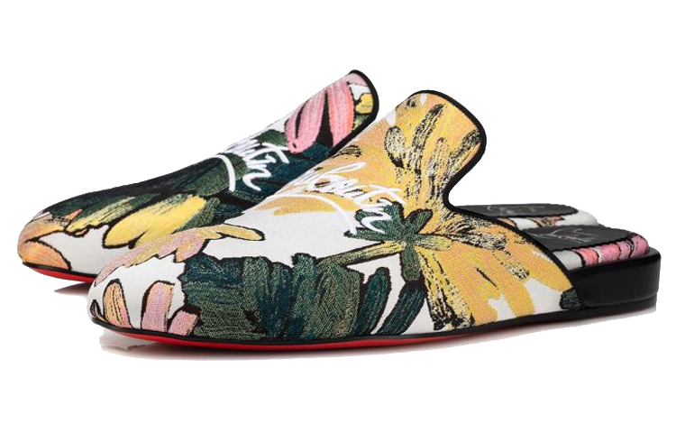 (W) Christian Louboutin Mule 'Embroidery and Nappa Leather Multicolor' 圖 2
