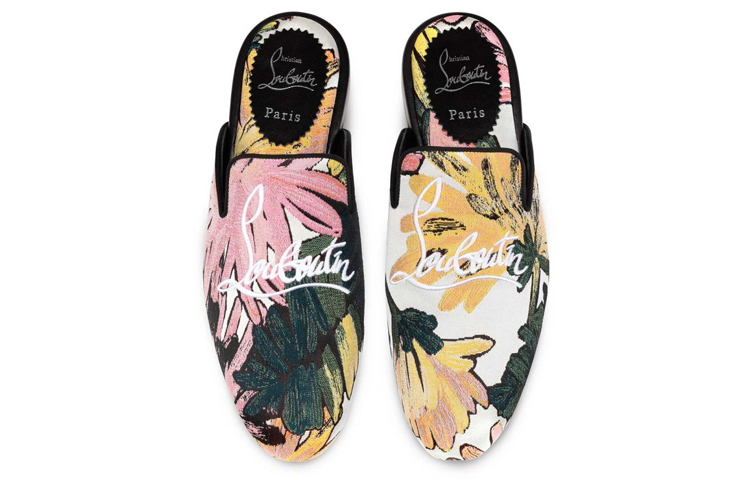 (W) Christian Louboutin Mule 'Embroidery and Nappa Leather Multicolor' 圖 3