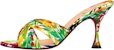 (W) Sandal Tumit Christian Louboutin Mule 'Kuning Hijau' 3210613M024