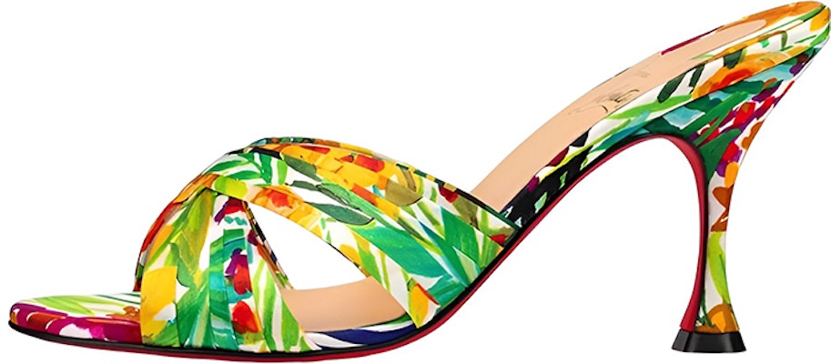 (Women) Christian Louboutin Mule Sandal 'Yellow Green' 3210613M024 Buy (Women) Christian Louboutin Mule Sandal 'Yellow Green' 3210613M024
