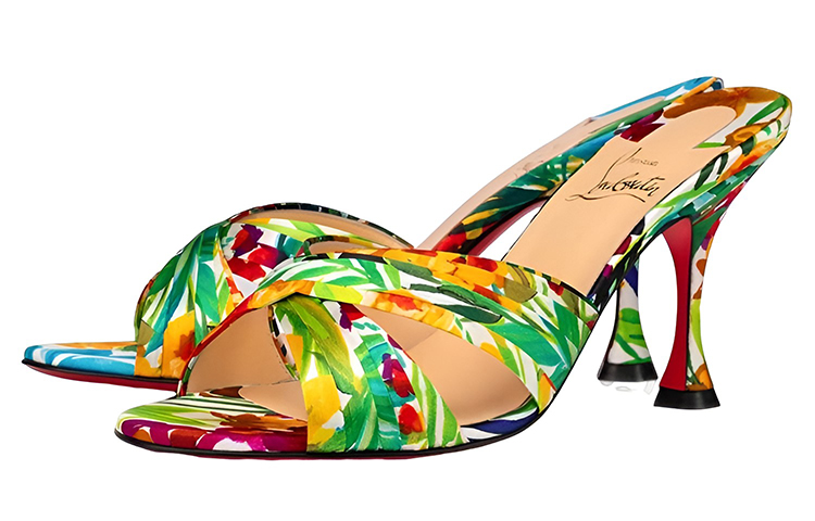 Lookbook (Women) Christian Louboutin Mule Sandal 'Yellow Green' 3210613M024