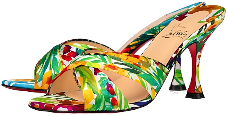 (Women) Christian Louboutin Mule Sandal 'Yellow Green' 3210613M024 Lookbook (Women) Christian Louboutin Mule Sandal 'Yellow Green' 3210613M024