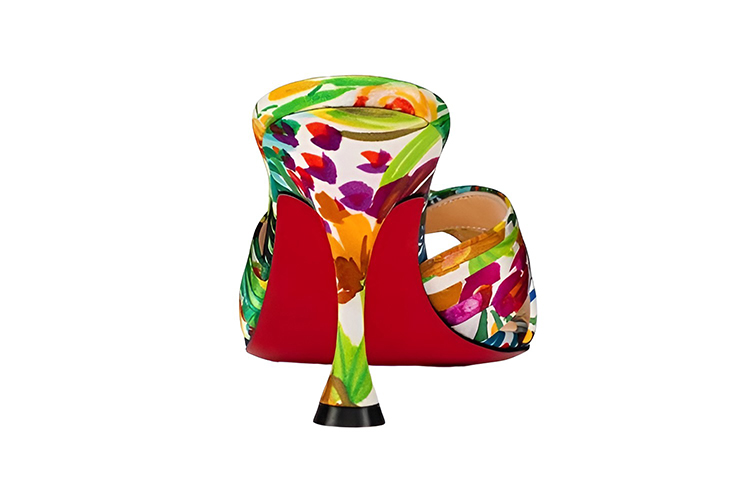 Shop (W) Sandalias Mule Christian Louboutin 'Amarillo Verde' 3210613M024