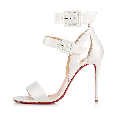 (W) Christian Louboutin Multipot 'White'