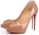 (W) Christian Louboutin New Very Prive 'Nude' Kasut Tumit Tinggi 1150600PK1A