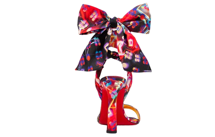 (W) Christian Louboutin Nylon Fashion Sandal 'Red' 圖 3