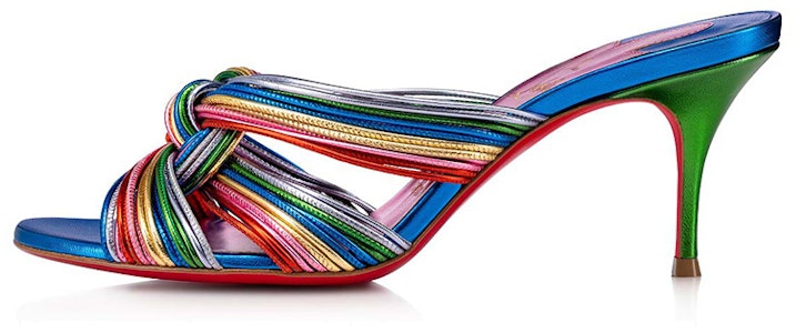 (W) クリスチャンルブタン マルチカラーオープントゥサンダル 1220814T095 Buy (W) クリスチャンルブタン マルチカラーオープントゥサンダル 1220814T095