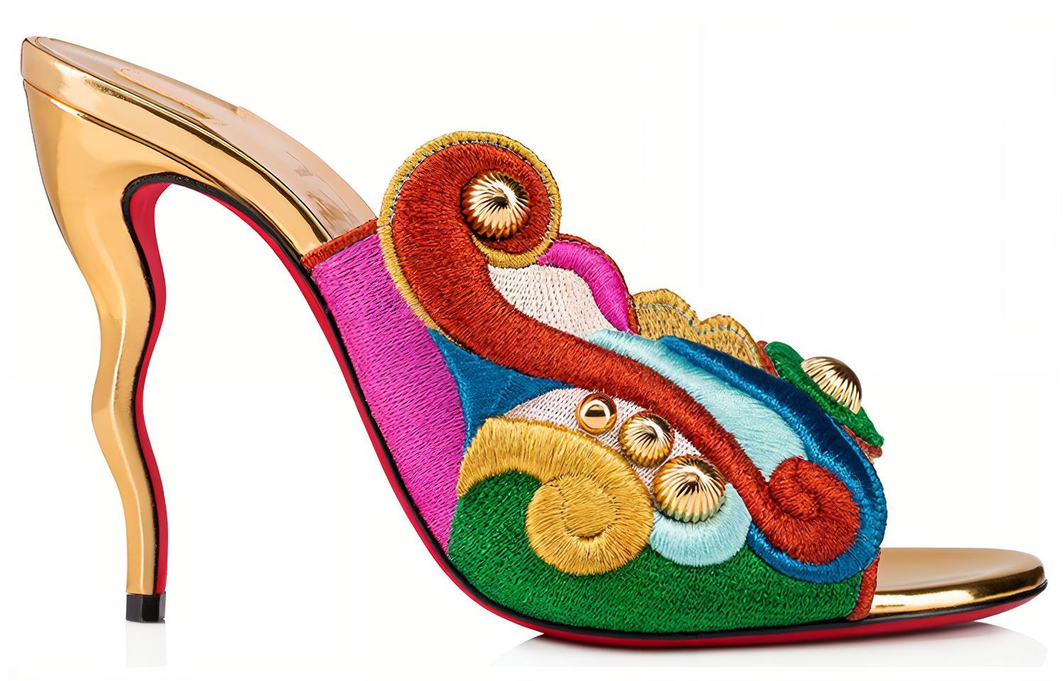 Order Christian Louboutin 露趾高跟涼鞋 女式 彩色