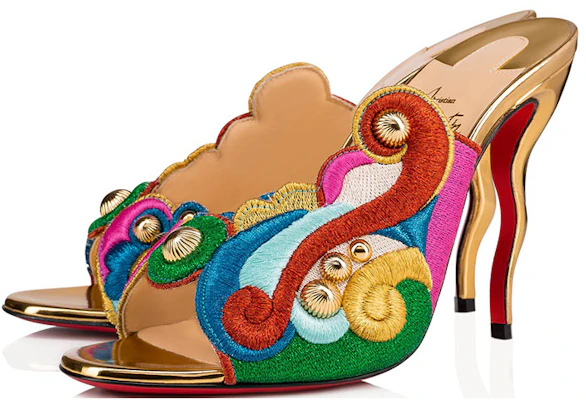Christian Louboutin 露趾高跟涼鞋 女式 彩色 Lookbook Christian Louboutin 露趾高跟涼鞋 女式 彩色