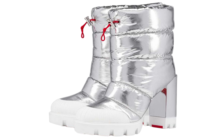 (W) Christian Louboutin Oriona Lug 'Silver Leather' 圖 3
