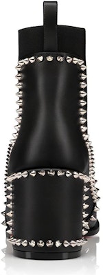 (Women) Christian Louboutin Out Line Spike 'Black High-Top Bootie' 3210964BK01 Lookbook (Women) Christian Louboutin Out Line Spike 'Black High-Top Bootie' 3210964BK01