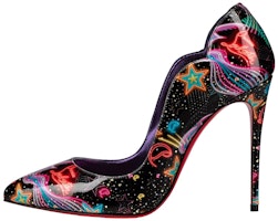 (Women) Christian Louboutin Patent Leather Pointed-Toe Stiletto Pumps 'Starglitter' 1230279T912 (Women) Christian Louboutin Patent Leather Pointed-Toe Stiletto Pumps 'Starglitter' 1230279T912