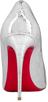 (Women) Christian Louboutin Patent Leather Pointed Toe Stiletto 'Silver' 1230342S211 Shop (Women) Christian Louboutin Patent Leather Pointed Toe Stiletto 'Silver' 1230342S211