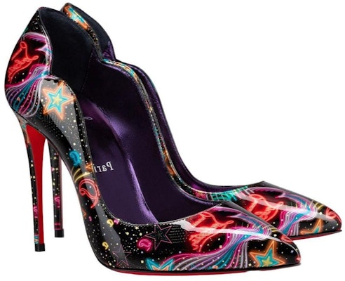 (Women) Christian Louboutin Patent Leather Pointed-Toe Stiletto Pumps 'Starglitter' 1230279T912 Shop (Women) Christian Louboutin Patent Leather Pointed-Toe Stiletto Pumps 'Starglitter' 1230279T912
