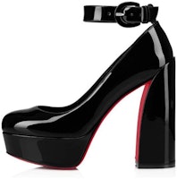 (Women) Christian Louboutin Patent Leather Stiletto Heels 13cm 'Black' 'Elegant Temperament' 1230758B439 (Women) Christian Louboutin Patent Leather Stiletto Heels 13cm 'Black' 'Elegant Temperament' 1230758B439