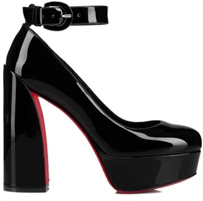 (Women) Christian Louboutin Patent Leather Stiletto Heels 13cm 'Black' 'Elegant Temperament' 1230758B439 Order (Women) Christian Louboutin Patent Leather Stiletto Heels 13cm 'Black' 'Elegant Temperament' 1230758B439