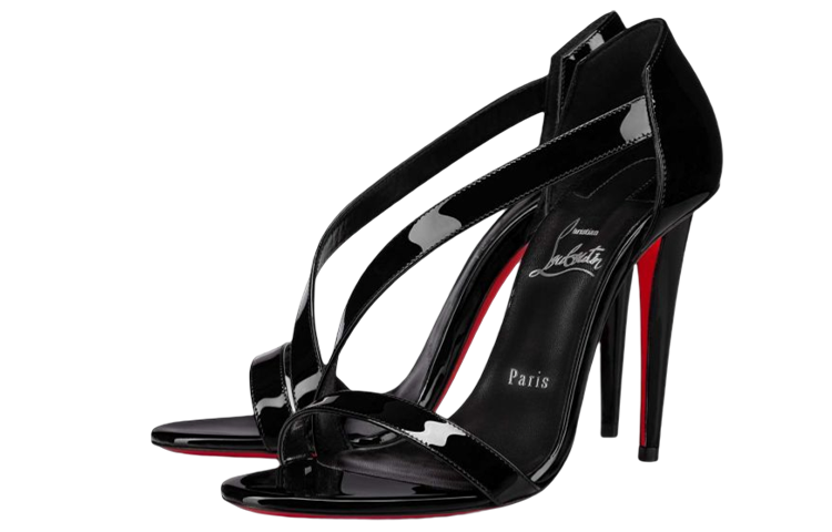 (W) Christian Louboutin Patent Sandal 'Black' 圖 3