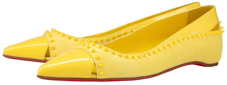 (W) 克里斯提·鲁布托 黄色漆皮尖头乐福鞋 1230257Y298 Lookbook (W) 克里斯提·鲁布托 黄色漆皮尖头乐福鞋 1230257Y298