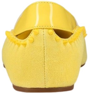 (W) 克里斯提·鲁布托 黄色漆皮尖头乐福鞋 1230257Y298 Shop (W) 克里斯提·鲁布托 黄色漆皮尖头乐福鞋 1230257Y298
