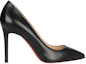 Order (W) Christian Louboutin Pigalle 100mm Pam Hitam Kulit Asli 3160520BK01