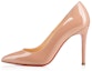 Buy (W) Christian Louboutin Pigalle 100mm Pam Nude Kulit Berkilat 3080680PK20