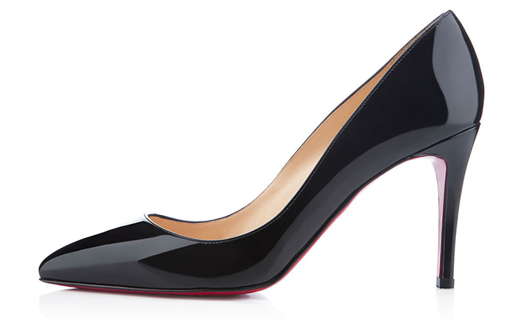 (Women) Christian Louboutin Pigalle 85mm Pump Black Patent Leather 1100382BK01