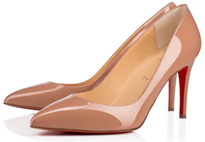 Lookbook (W) Christian Louboutin Pigalle 85mm Tumit Kulit Patent Nude 1100382PK20